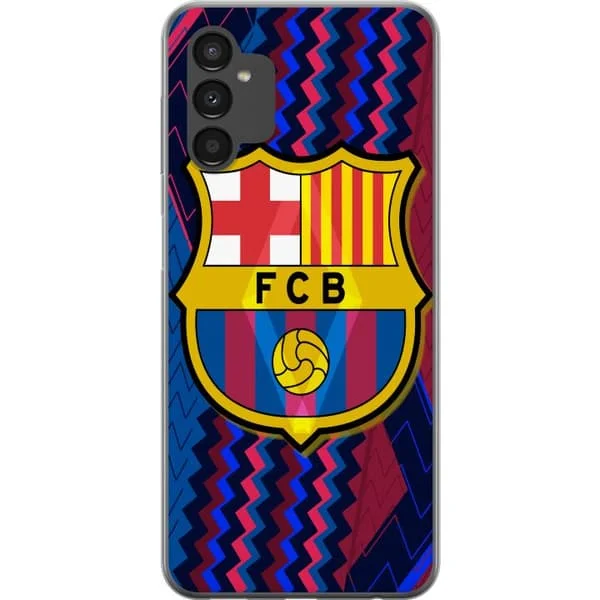Kompatibelt Mobilskal till Samsung Galaxy A04s FC Barcelona emblemgrafik