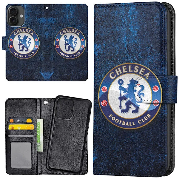 iPhone 16 - Plånboksfodral/Skal Chelsea