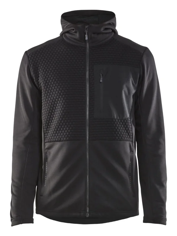 Blåkläder 354025269900XL Huppari musta, kokovetoketju Koko XL, Vaatteet