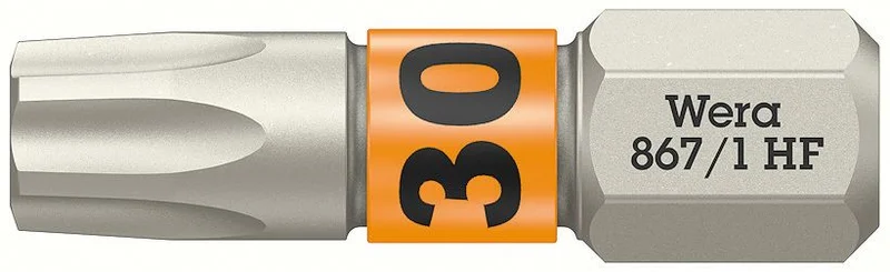 Wera 05066144001 Bits Tx30, Maskintillbehör & förbrukning