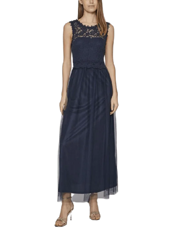 Vila Vilynnea Maxi Dress Klänningar Dam 36