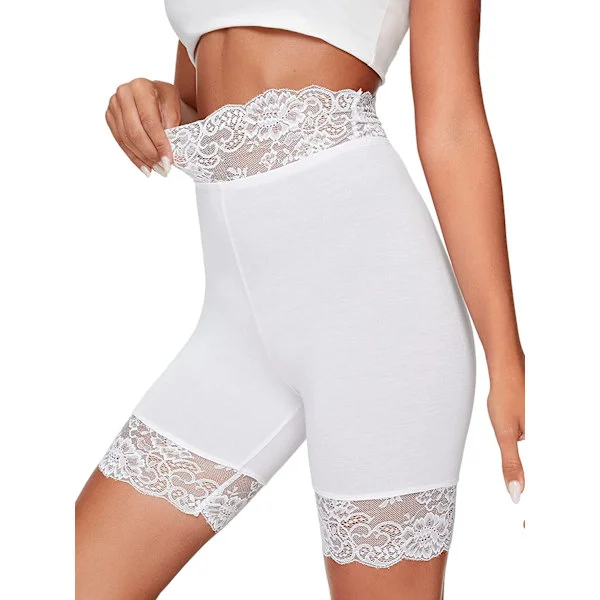 HAUFR Naisten Slip-alushousut Stretch Mid Reiteen leggingsit Biker Shortsit