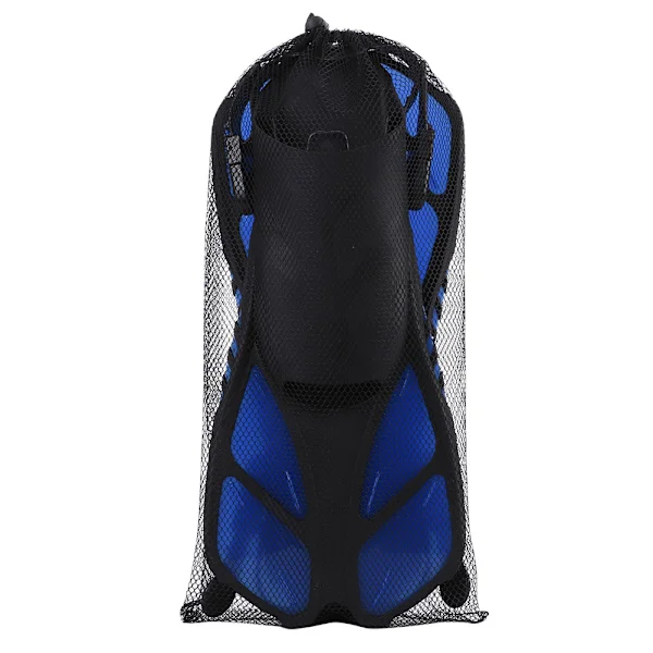 Adjustable Diving Fins for Adults Comfortable Snorkeling Swimming Flippers Assistant Equipment Blue
