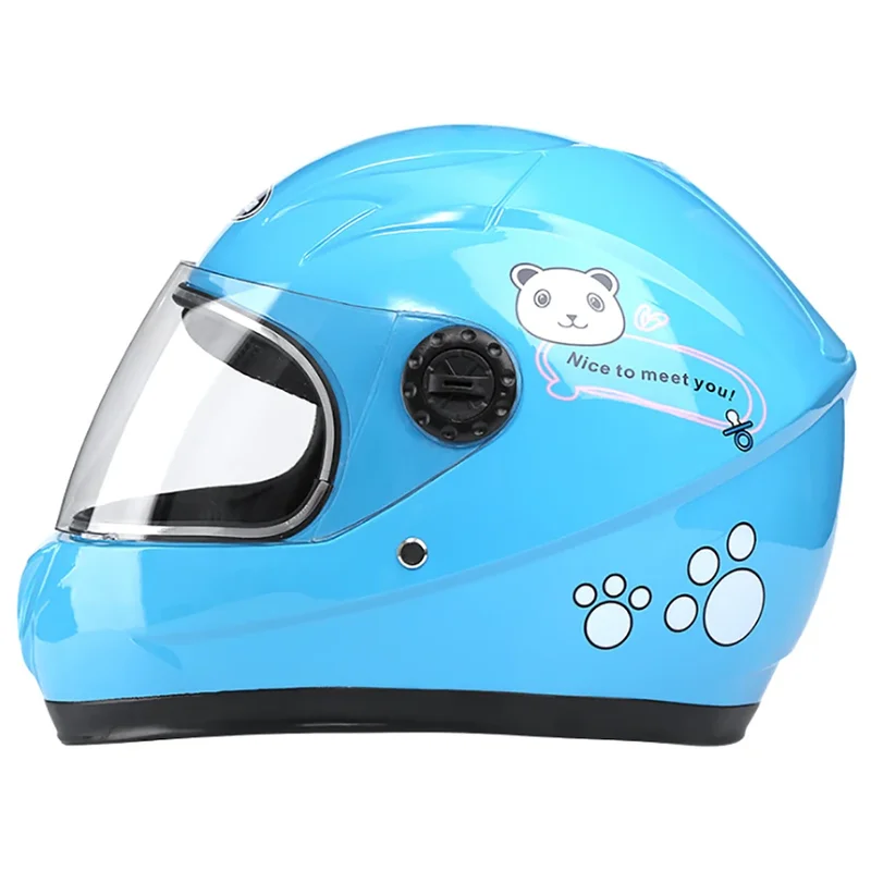 AliExpress - Nouveauté modèle 523 Type bébé casques sûr intégral enfants moto vélo silencieux dessin animé casque pour enfants vélo enfants