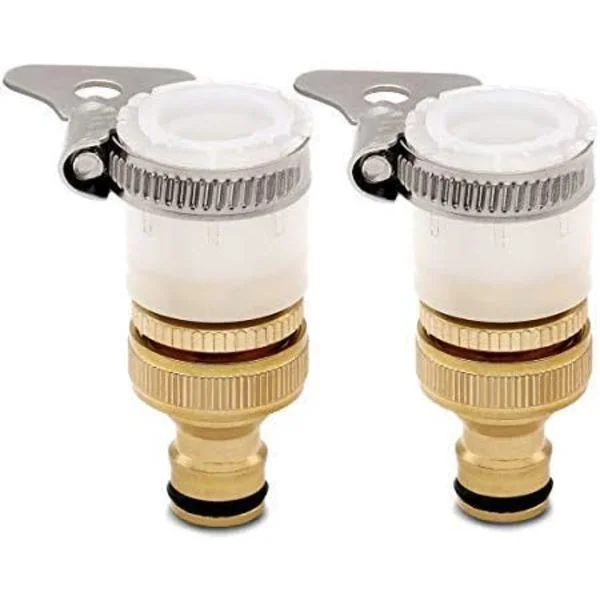 Universaladapter för badkarsblandare till trädgårdsslang, 1/2 "och 3/4