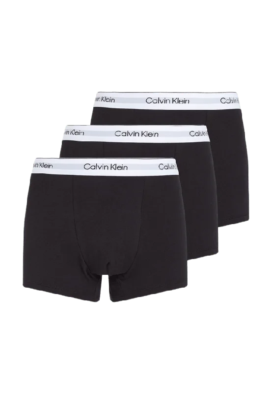 Calvin Klein Relaxed Dart Trunk 3-Pack Kalsonger Herr Svart S