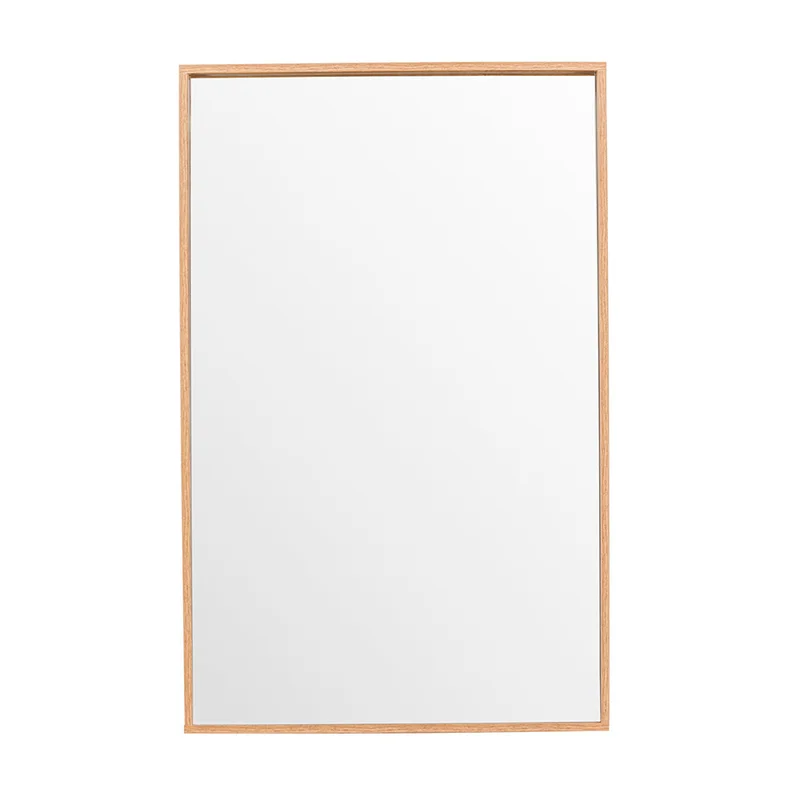 Nashville Spiegel, 196x125cm Wandspiegel in Eiche-Optik, moderner rechteckiger Dekospiegel für Flur und Wohnzimmer, eleganter Blickfang groß