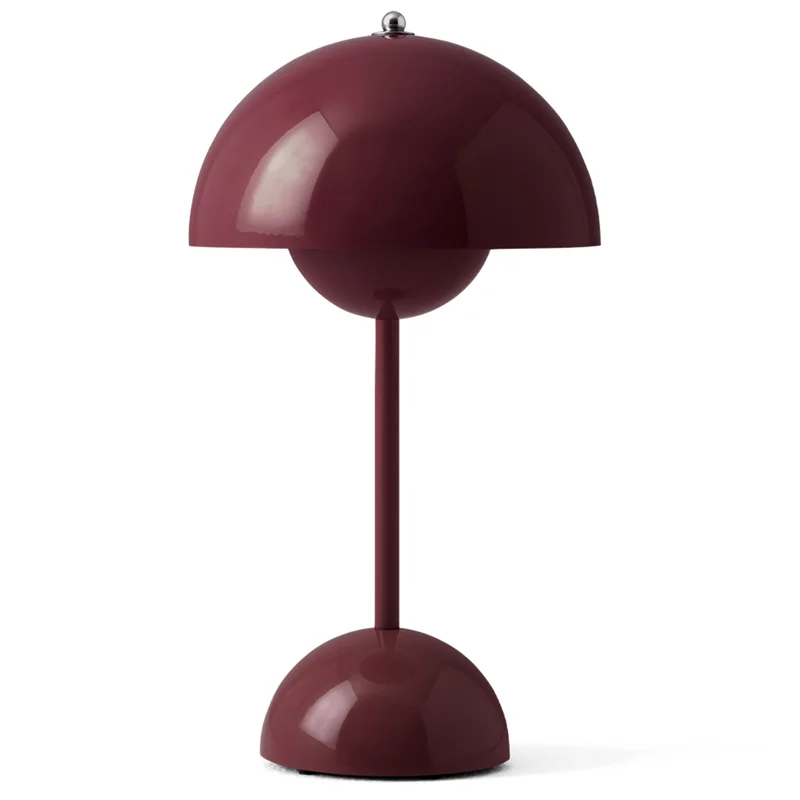 &Tradition Flowerpot VP9 bærbar lampe, dark plum | KitchenOne