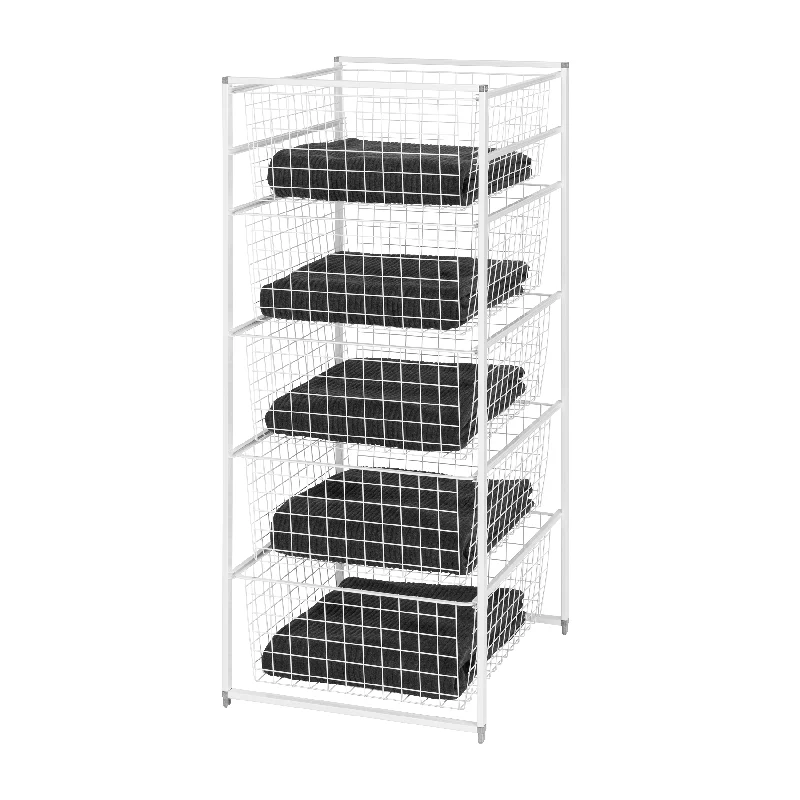 Elfa 104510 Bakkestativ 1040 x 450 x 540 mm, hvit, Garderobeinnredning