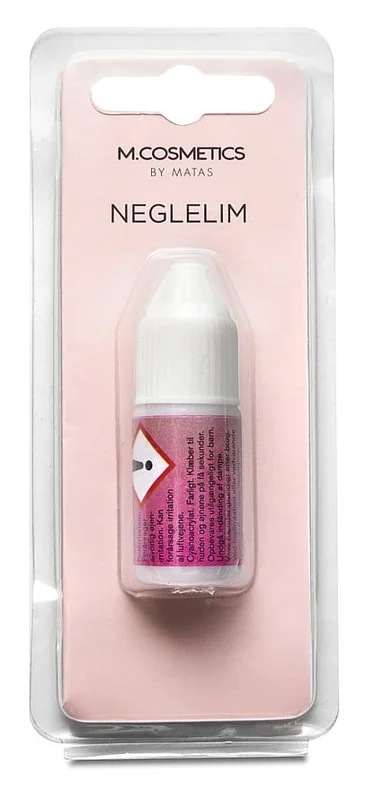 M.COSMETICS Neglelim 3 g, Makeup, Kunstige Negle Og Tilbehør, Neglelim