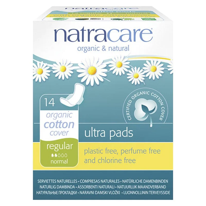 Natracare Natracare regular bind m. vinger 14 stk., Medicin & Pleje, Bind & Indlæg, Bind