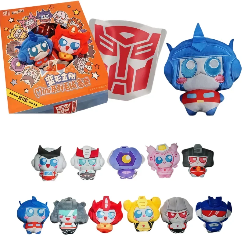 AliExpress - Reesee Transformers Original Blind Bag Serie Plush Pendant Optimus Prime Megatron Trendy Anime Doll Ornamental Pendant Toys Gift