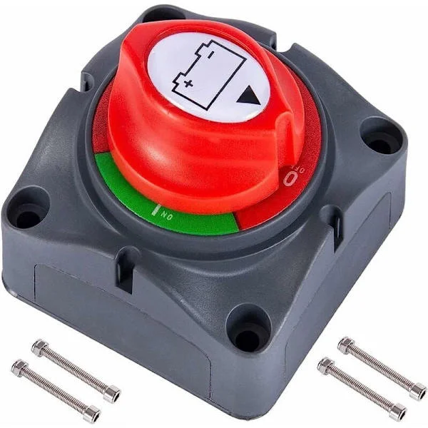 12V 48V Batteri Isolator Bryter 275A Vanntett Kobling for Biler Båter Kjøretøy