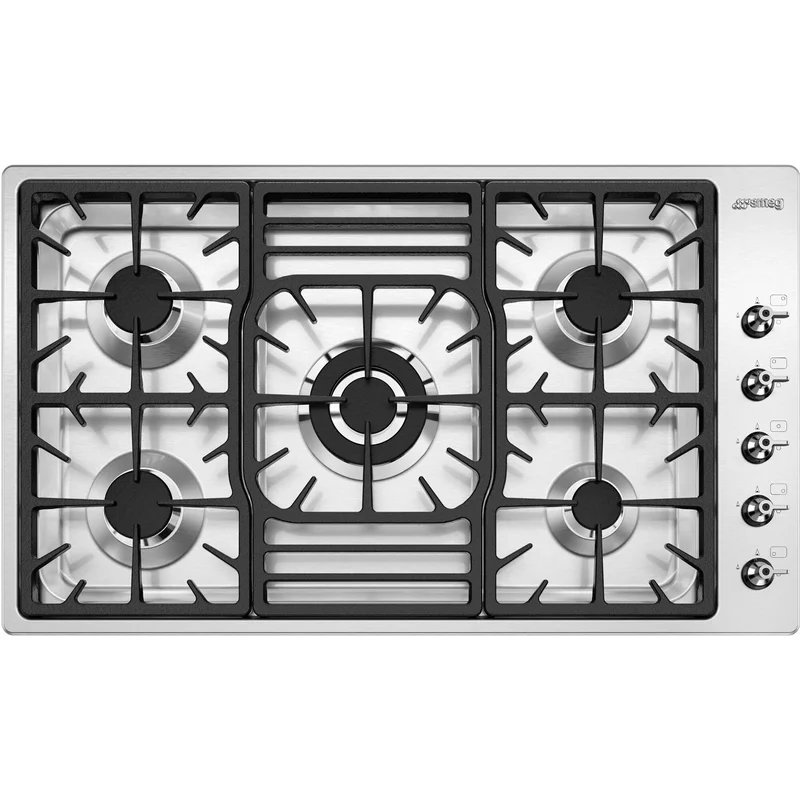 Smeg Classic PGF95-4 Gashäll, 90 cm, nedfälld | Vitvaror > Spisar > Gashäll | Bagaren och Kocken