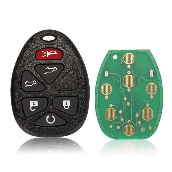 Fjärrbilnyckel Bilnyckel 6 KNAPPAR 6 KNAPPAR