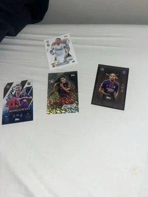 Samling fotbollskort Topps Champions League