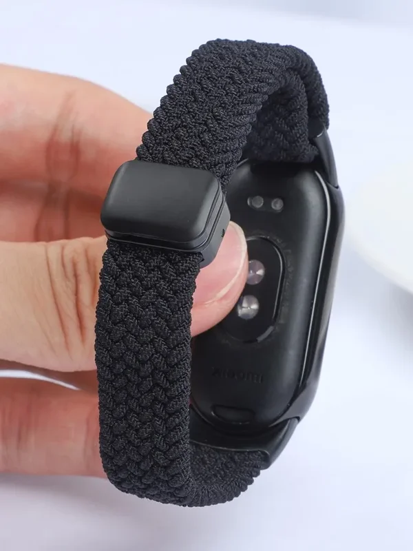 AliExpress - Magnetische band voor Xiaomi Mi Band 10 9 8 Accessoires Ademend gevlochten armband Pulseira Correas Xiaomi Smart band 10 9 8