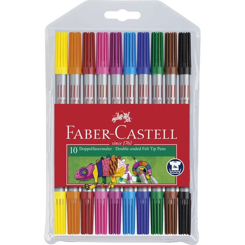 Faber-Castell Tussikynät Twin 10-setti (3 vuota+)