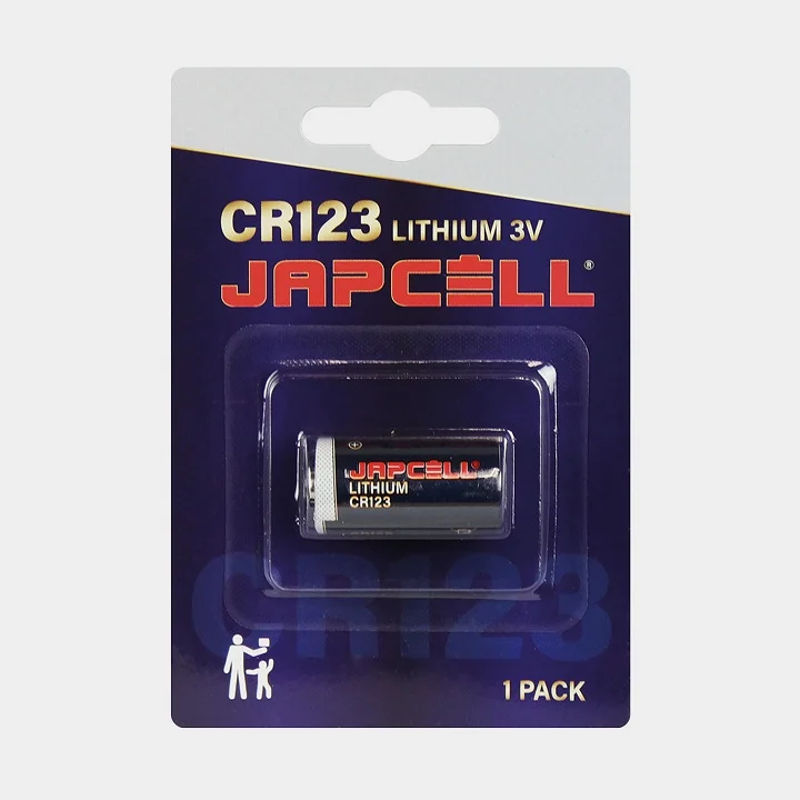 CR123 battery Japcell, 3 V, lithium (CR), 1 piece