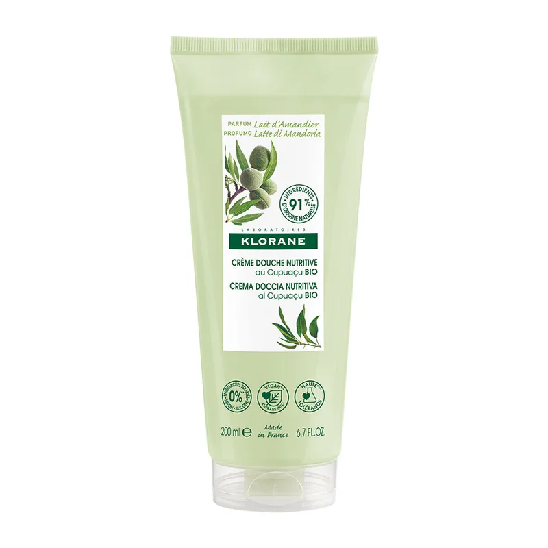 Klorane Crema Doccia al Profumo Latte di Mandorla 200ml - Bagno e Doccia