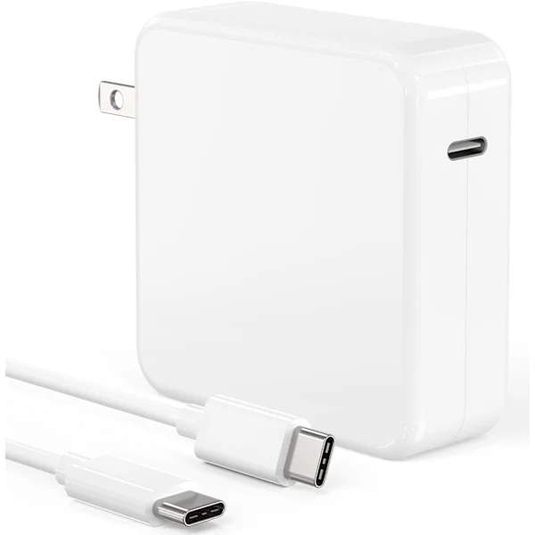 Mac Book Pro Laddare 100W USB C Laddare Strömadapter för MacBook Pro 16 15 14 13 Tum, MacBook Air 13 Tum, iPad Pro 2021/2020/2019/2018 Snabbladdning