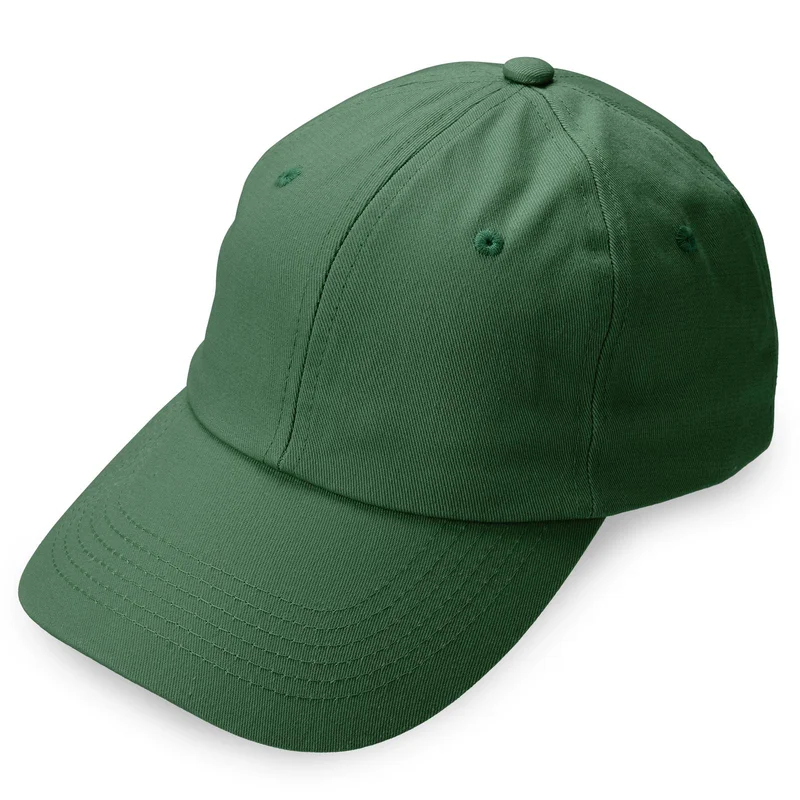 Waykins | Green Plain Cotton Cap for Men - Men’s Caps