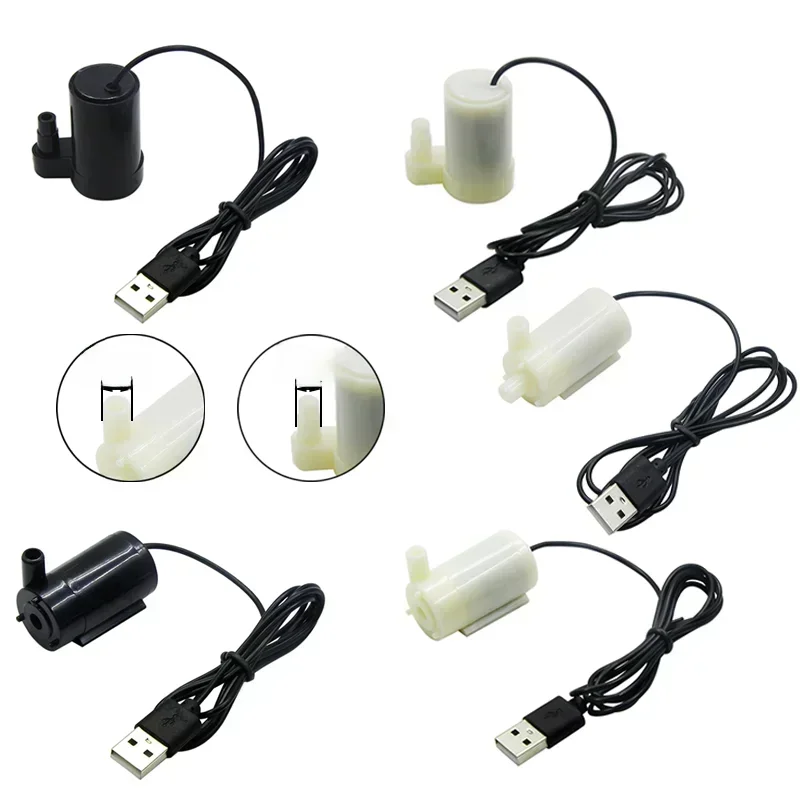 AliExpress - Ultra-leiser DC 5V USB Bürstenloser Motor Mini Tauchpumpe Hydrokultur Aquarium Zirkulationswasser Prozess Brunnen Wasserfall