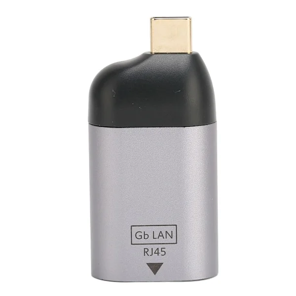 USB C till Ethernet-adapter USB C Hane till RJ45 Hona Nätverksuttag Gigabit Ethernet LAN-nätverksadapter