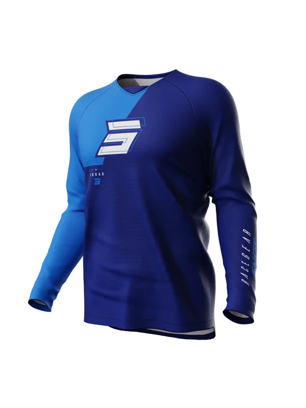 Bluza Cross Shot Draw Squad Niebieski XL