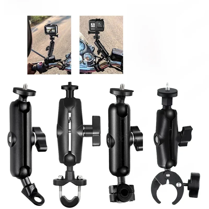 AliExpress - Pour GoPro 13 12 11 10 support de vélo moto support de montage sur guidon pour Insta 360 X5 X4 DJI OSMO 360 Action 6 5 4 accessoire