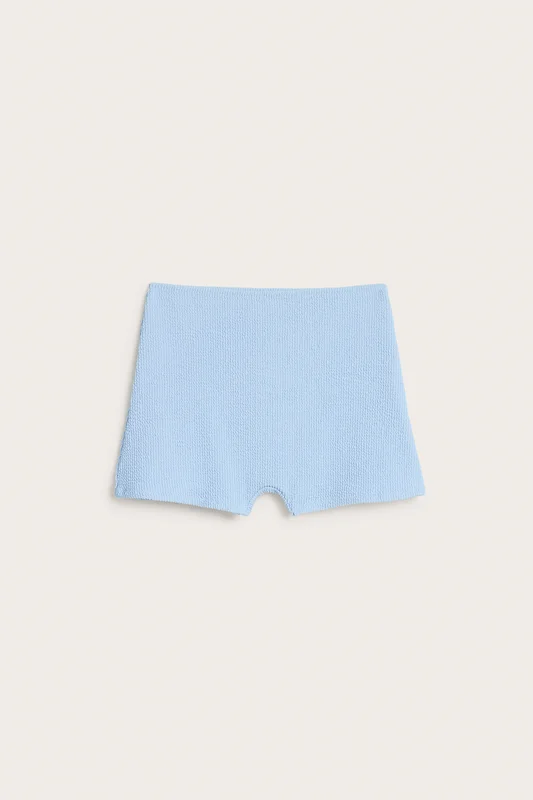 Kappahl | Korkeavyötäröiset bikinishortsit Vaaleansininen XS | Naiset