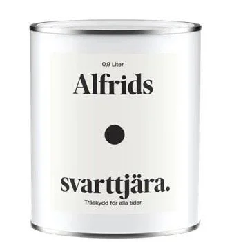 Alfrids Produkter V410054 Svarttjära 0,1 l, Färg & tapeter