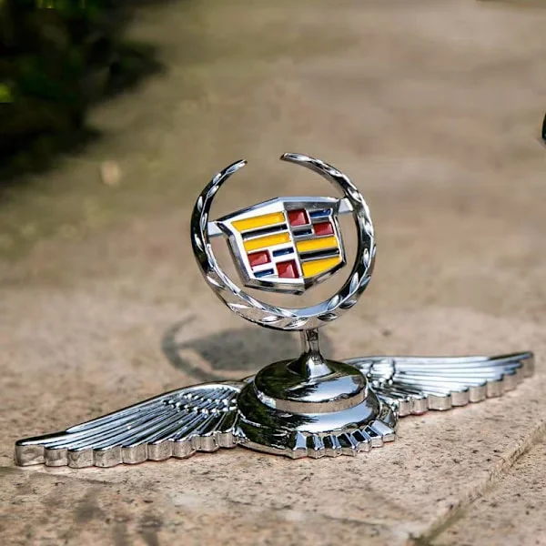 3D-logo bil logo front hætte trim hætte krom ørnebadge kompatibel