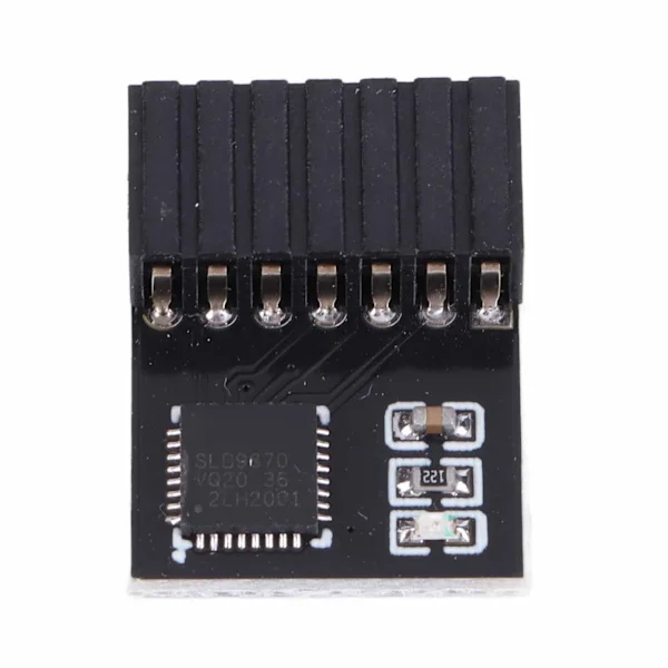ASUS Moderkort TPM 2.0 Modul 14Pin SPI Krypteringssäkerhet Fjärrkort