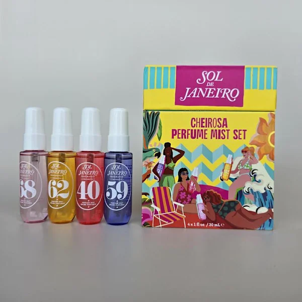 Sett med 4 * 30ml SOL DE Janeiro Brazil Rio Summer Parfyme