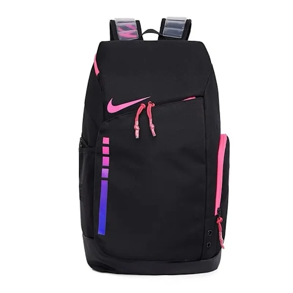 NIKE NIKE Ryggsäck med stor kapacitet Basket Elite Air Cushion Ryggsäck Resväska Träning Fritid Sportväska Fitness Svart Rosröd