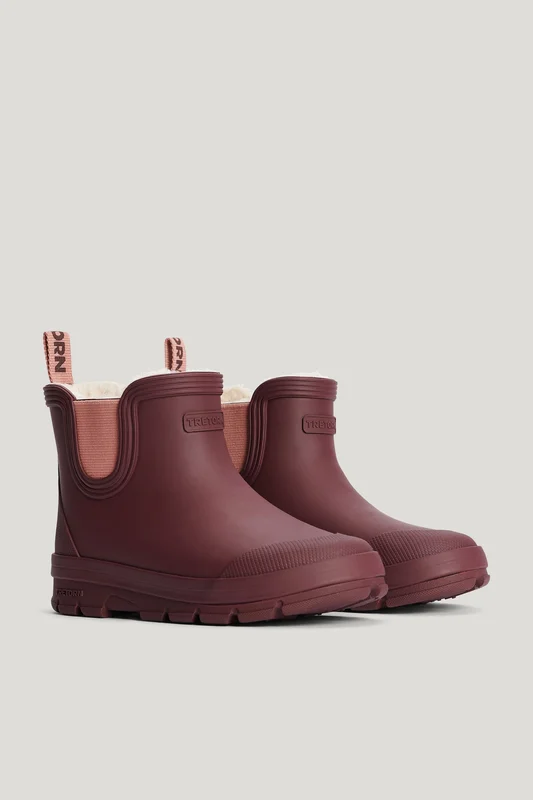 Tretorn Aktiv Chelsea Winter — Insulated Rubber Boot Kids — Red | Outerwear, Wellies, Jackets & Rainwear for Women, Men & Children
