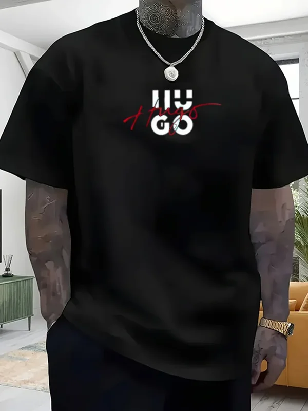 AliExpress - 1 à 3 t-shirts pour hommes - T-shirts en polyester respirant et doux à col rond, légers pour l'été, pour tous les jours et pour occasions