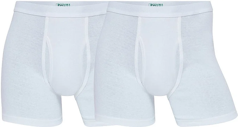 JBS Tights Organic Cotton 2-pak Hvid L, Mænd, Herretøj, Tights