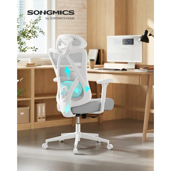 Ergonomisk kontorsstol, skrivbordsstol, datorstol