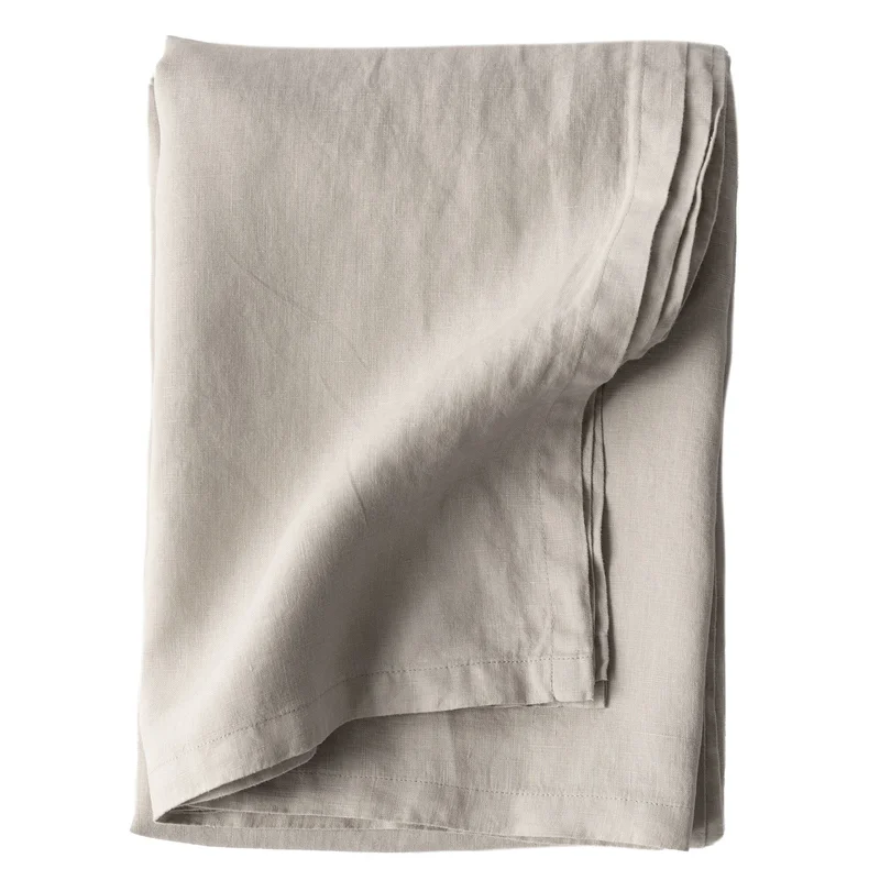 Tell me more Bordsduk i linne 145x270 cm, warm grey | Dukning & Servering > Textil > Duk | Bagaren och Kocken