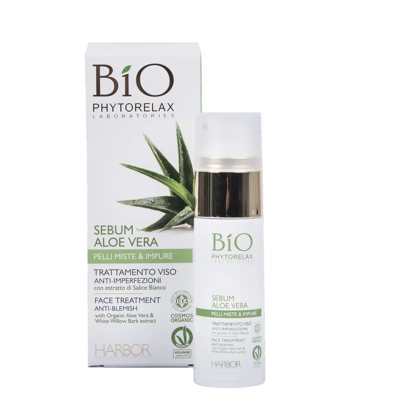 Phytorelax Skincare Vegan & Organic Trattamento Viso Anti-Imperfezioni 30ml - Siero viso antimperfezioni