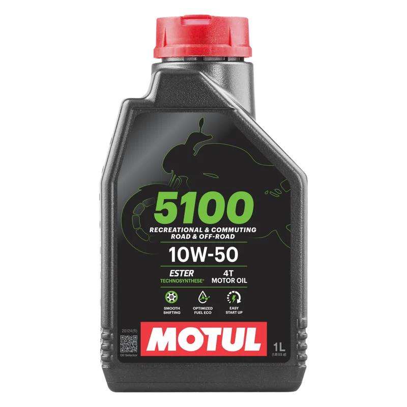 4T Olie Semi-synthetisch Motul 5100 1L