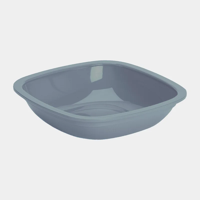 Djup plasttallrik Nordiska Plast, grå, 18.5 cm
