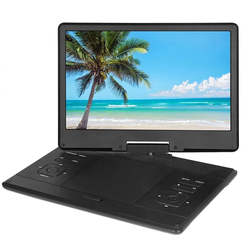 AliExpress - Tragbarer 25-Zoll-DVD-Player für den Außenbereich, Heim-DVD-Player mit hochauflösender mobiler DVD mit 3000-MA-Akku