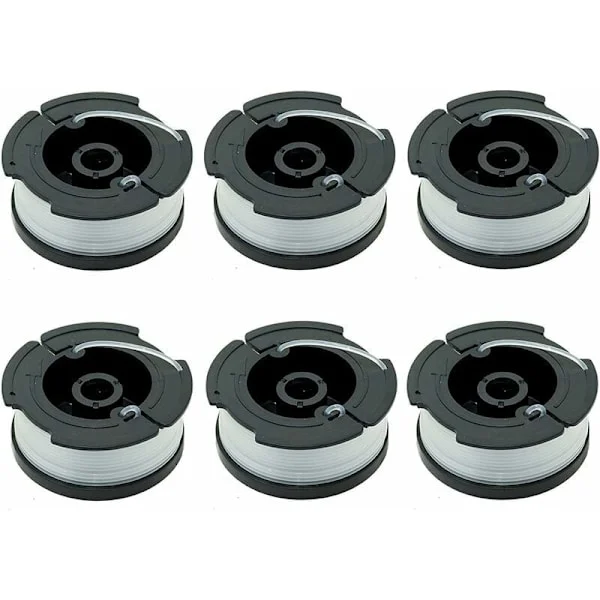 6 Black Decker A6481 A6485 Trimmerspoler - Kompatibel med Black Decker
