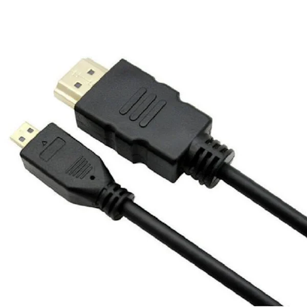 1,5 m mikro Micro HDMI till HDMI standardversion 1.4 mobiltelefon mirco hdmi till HDMI-adapterkabel