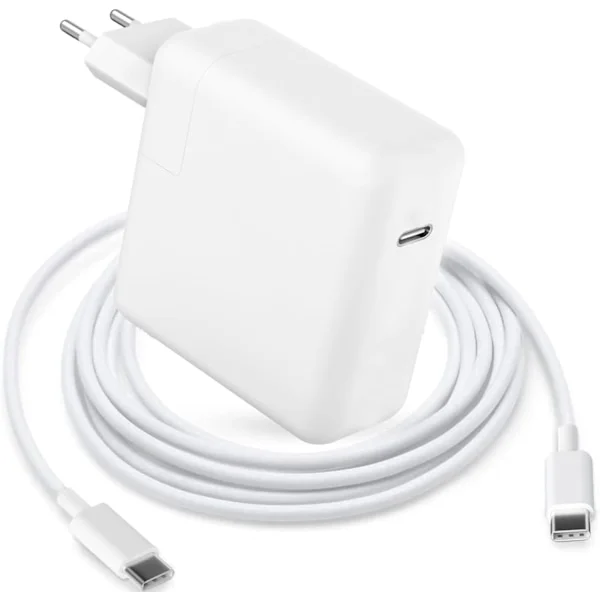 96W USB C Snabbladdare, Mac Book Pro Laddare, Typ C Strömförsörjningskontakt för MacBook Pro 16/15/14/13 Tum, iPad Pro 12.9/11 och Alla USB C Enheter