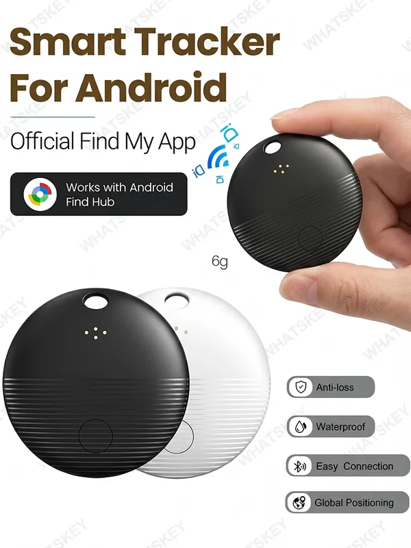 AliExpress - Google Find My Device GPS-Tracker, Google Find Hub Android GPS, Google Anti-Verlust-Tracker für Haustiere, Fahrräder, Taschen, GPS-