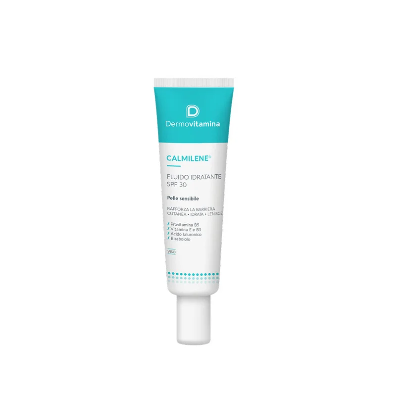 DERMOVITAMINA Calmilene Fluido Idratante SPF30 40ml - Crema viso giorno idratante